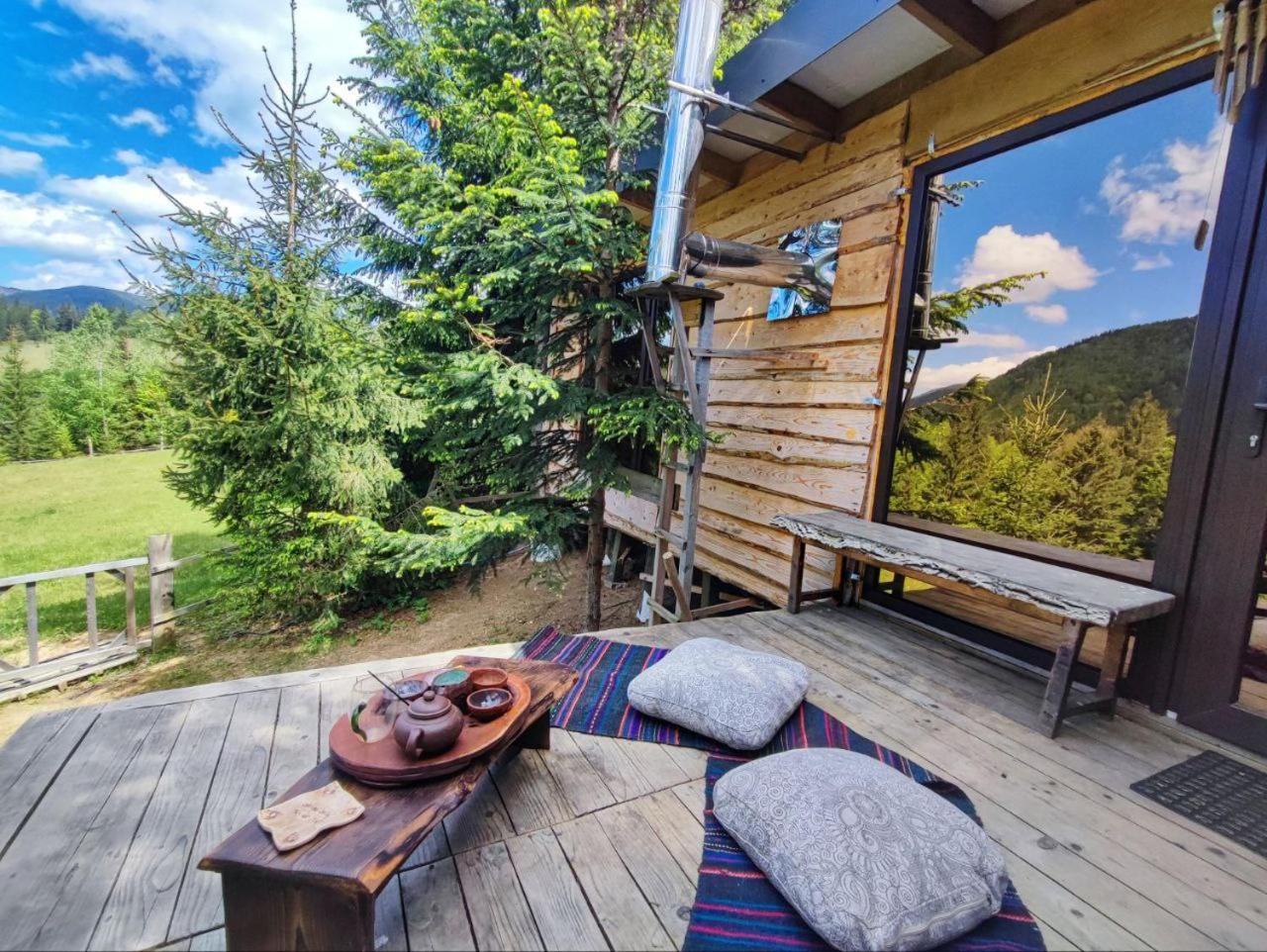 Eco Glamping - Carpathians. Retreat Hub Dzin Space Verkhovyna Eksteriør billede